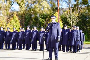 ślubowanie nowoprzyjętych policjantów