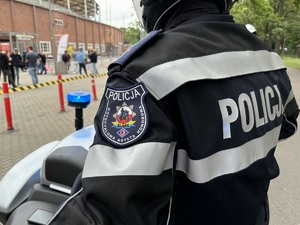 Uczestnicy podczas Ogólnopolskiego Młodzieżowego Turnieju Motoryzacyjnego