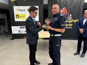 Uczestnicy podczas Ogólnopolskiego Młodzieżowego Turnieju Motoryzacyjnego