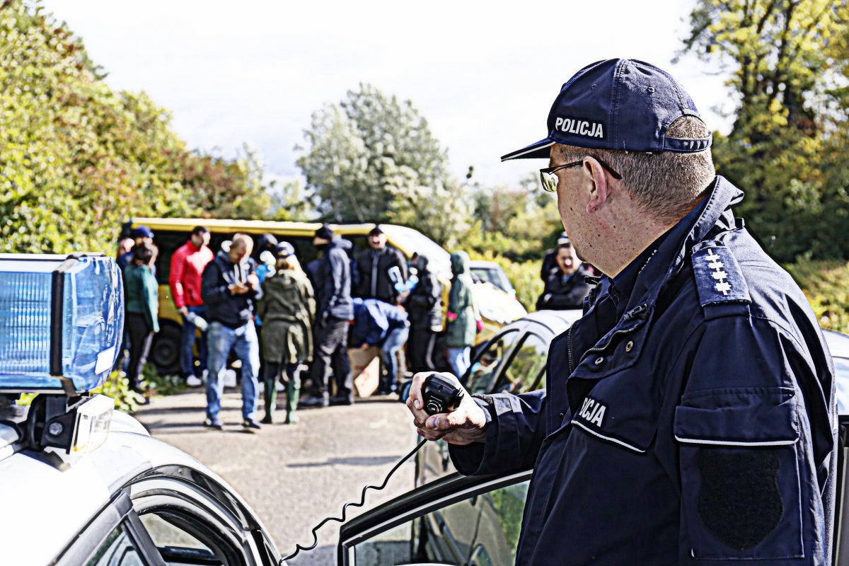 Blokada szlaku komunikacyjnego - prowadzenie negocjacji policyjnych z udziałem Lubelskiej Grupy Negocjacyjnej KWP w Lublinie