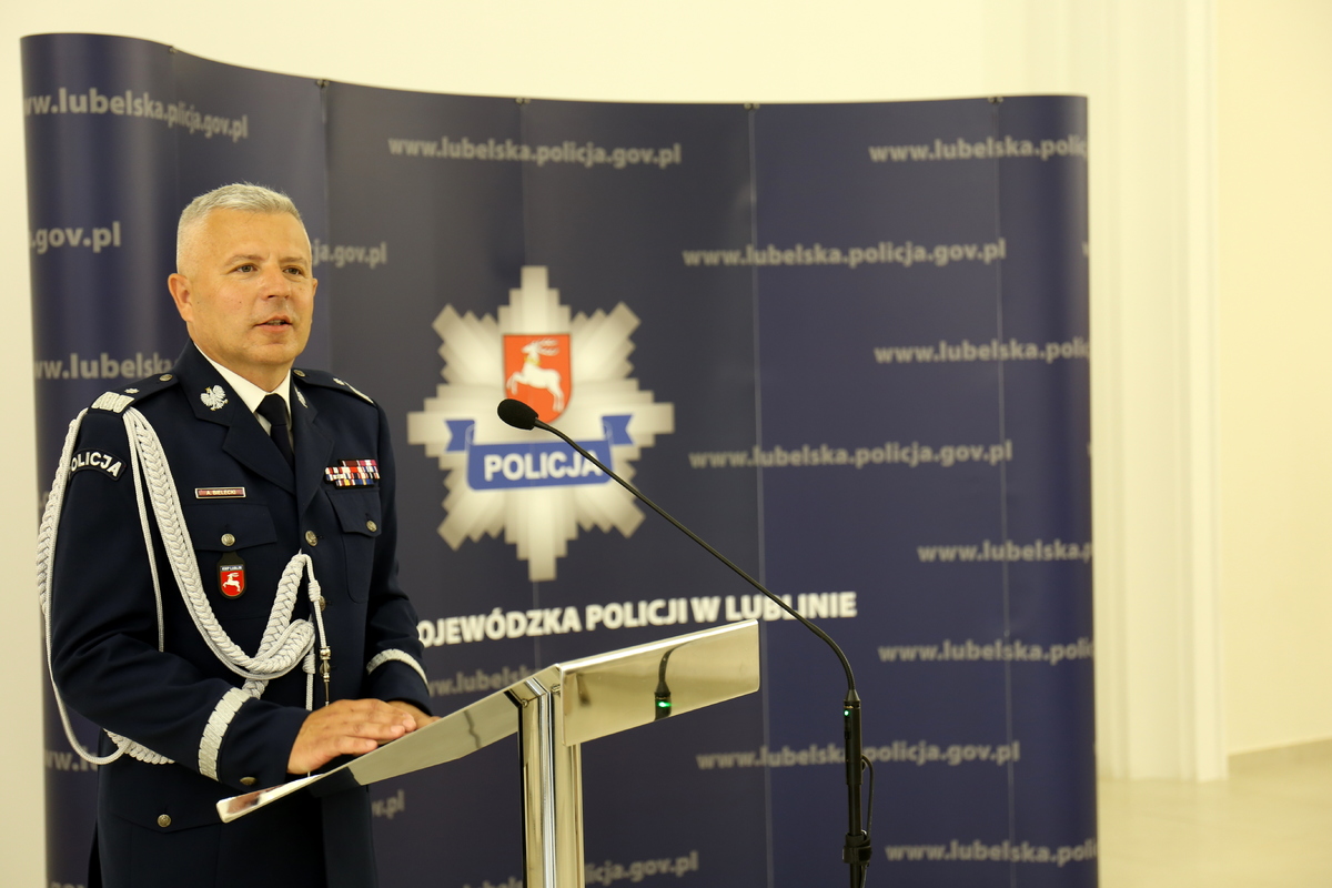 Komendant Wojewódzki Policji w Lublinie – nadinspektor Artur Bielecki