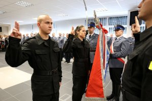 Ślubowanie policjantów