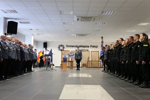 Ślubowanie policjantów