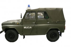 policyjny UAZ