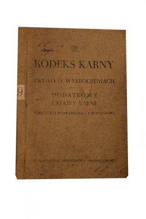 archiwalny kodeks karny