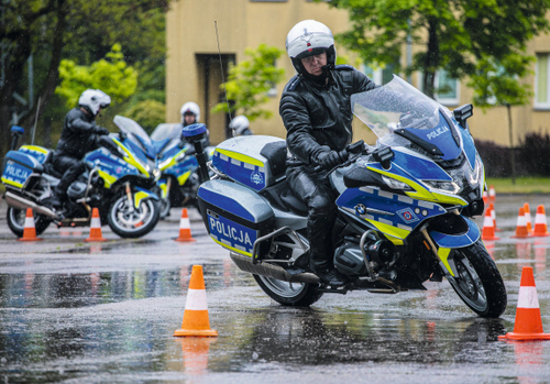 motocykle na szkoleniu w csp opisane w materiale