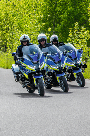 motocykle na szkoleniu w csp opisane w materiale