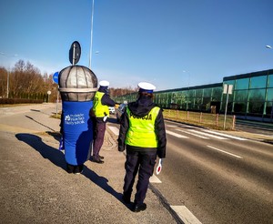 Policjanci podczas walentynkowych działań