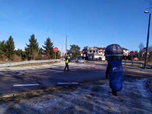 Policjanci podczas walentynkowych działań