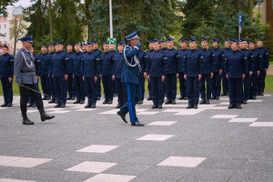 Policjanci w trakcie ślubowania