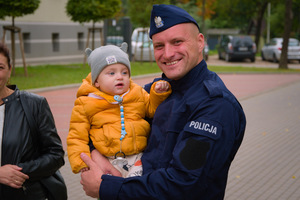 Policjanci w trakcie ślubowania