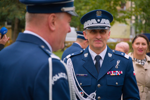 Policjanci w trakcie ślubowania