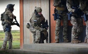 policjanci w trakcie działań