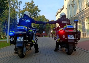 Policjanci z grupy speed