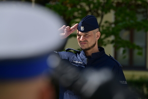 Ślubowanie policjantów