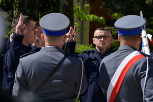 Ślubowanie policjantów