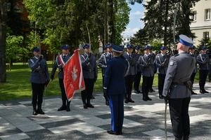 Policjanci podczas ślubowania