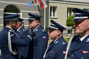 Policjanci podczas ślubowania