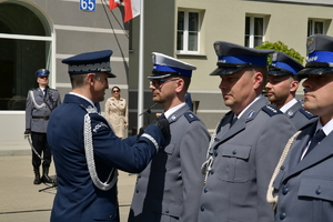 Policjanci podczas ślubowania