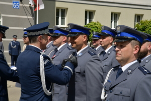 Policjanci podczas ślubowania