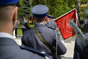 Policjanci podczas ślubowania