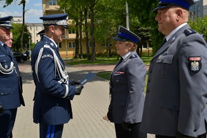 Policjanci podczas ślubowania