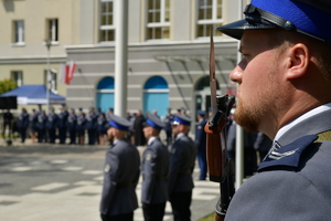 Policjanci podczas ślubowania