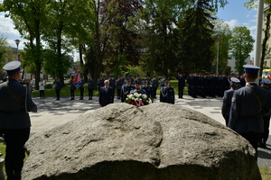 Policjanci podczas ślubowania