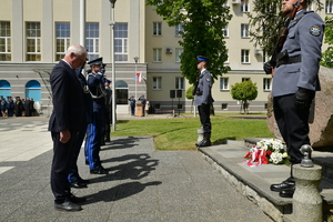 Policjanci podczas ślubowania