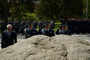 Policjanci podczas ślubowania