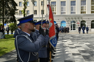 Policjanci podczas ślubowania