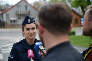 Policjanci podczas ślubowania