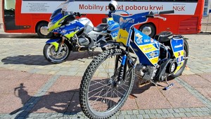 motocykl policyjny i żużlowy