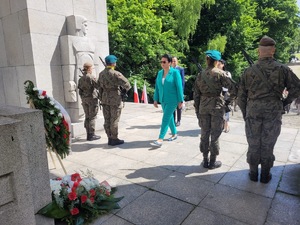 zdjęcie kolorowe: uroczystości Narodowego Dnia Powstań Śląskich