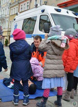 uczestnicy zbiórki krwi