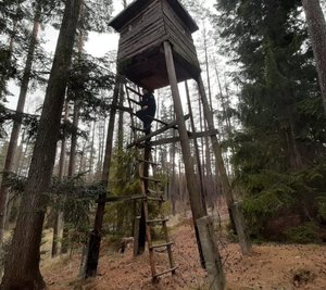 policjanci w trakcie poszukiwań