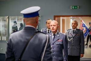 Uroczyste zdanie stanowiska