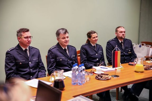 Wizyta policjantów z Niemiec