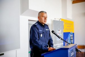 Pierwszy Zastępca Komendanta Wojewódzkiego Policji w Kielcach insp. Artur Bielecki
