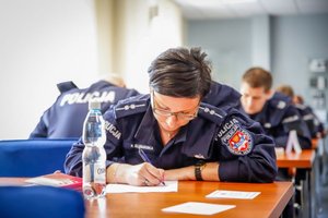 policjanci, uczestnicy zawodów