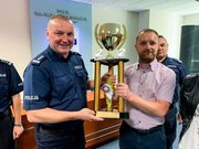 Komendant Wojewódzki Policji w Kielcach gratuluje sukcesu policjantom