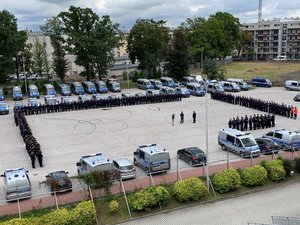 ćwiczenia na kieleckim stadionie