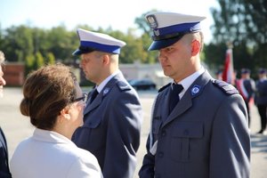 ślubowanie i odznaczenia policjantów