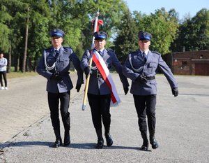 ślubowanie i odznaczenia policjantów