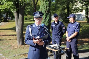 ślubowanie i odznaczenia policjantów