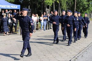 ślubowanie i odznaczenia policjantów