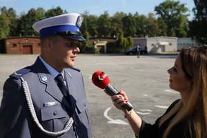 ślubowanie i odznaczenia policjantów