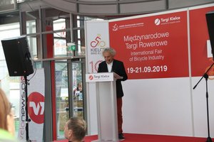 Policjanci na X Międzynarodowych Targach „Kielce Bike – Expo”