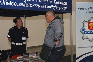 Policjanci na X Międzynarodowych Targach „Kielce Bike – Expo”