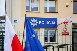 uroczystość otwarcia Posterunku Policji w Bielinach